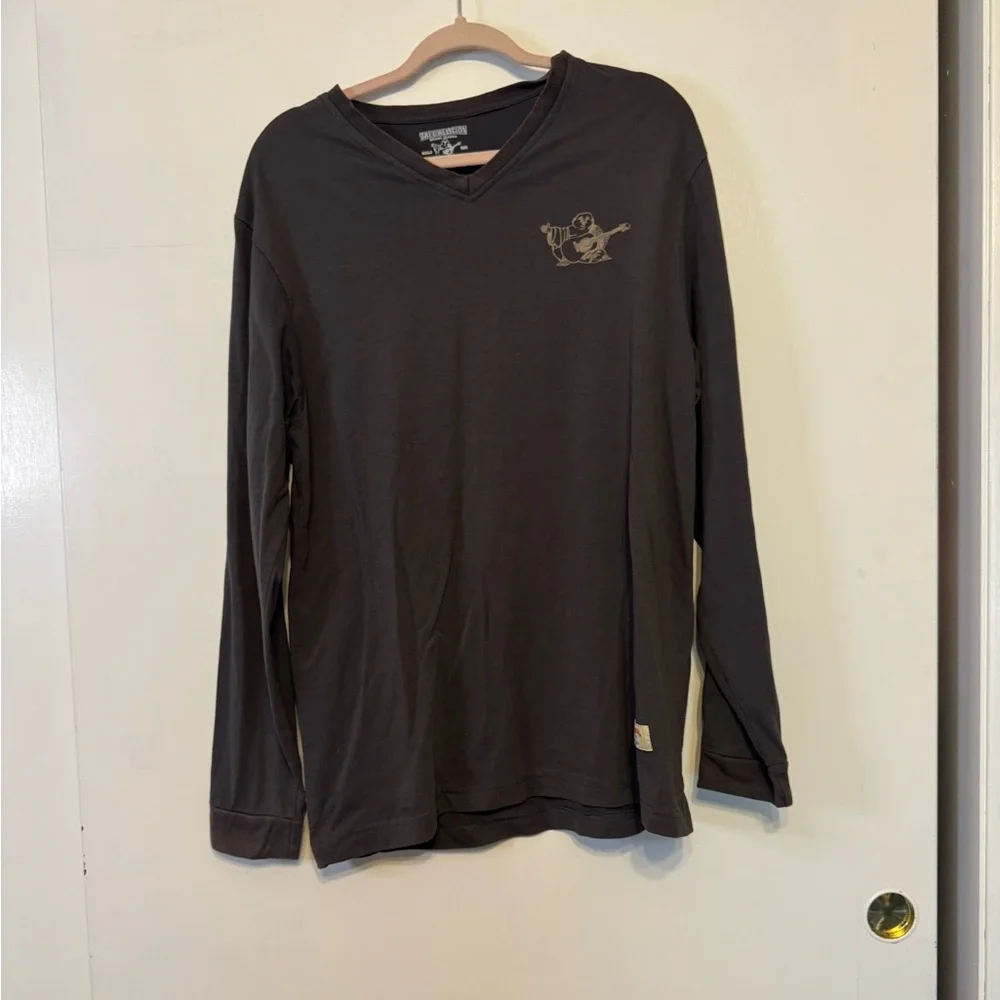 True‎ Religion World Tour Dark Gray Long Sleeve Shirt